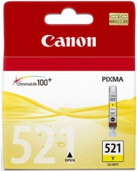 Cartuccia Canon serie CLI-521Y compatibile